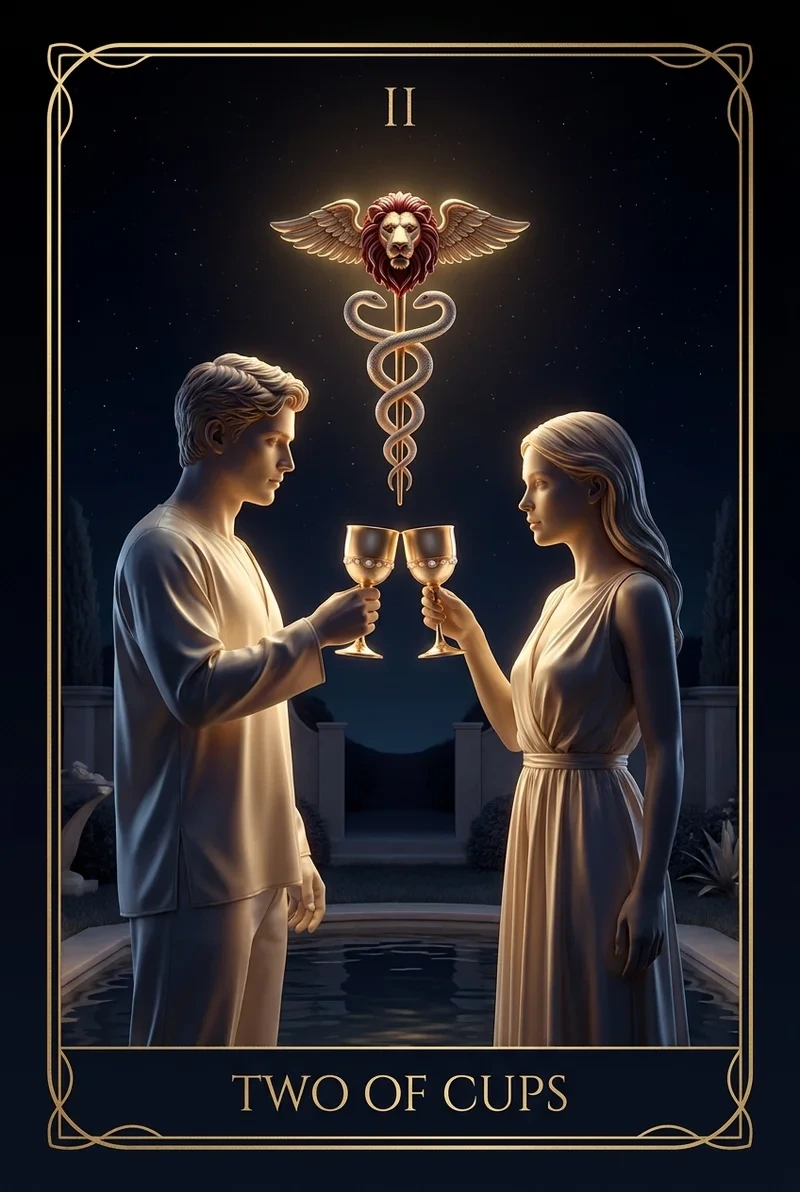 İki Kupa, Two of Cups