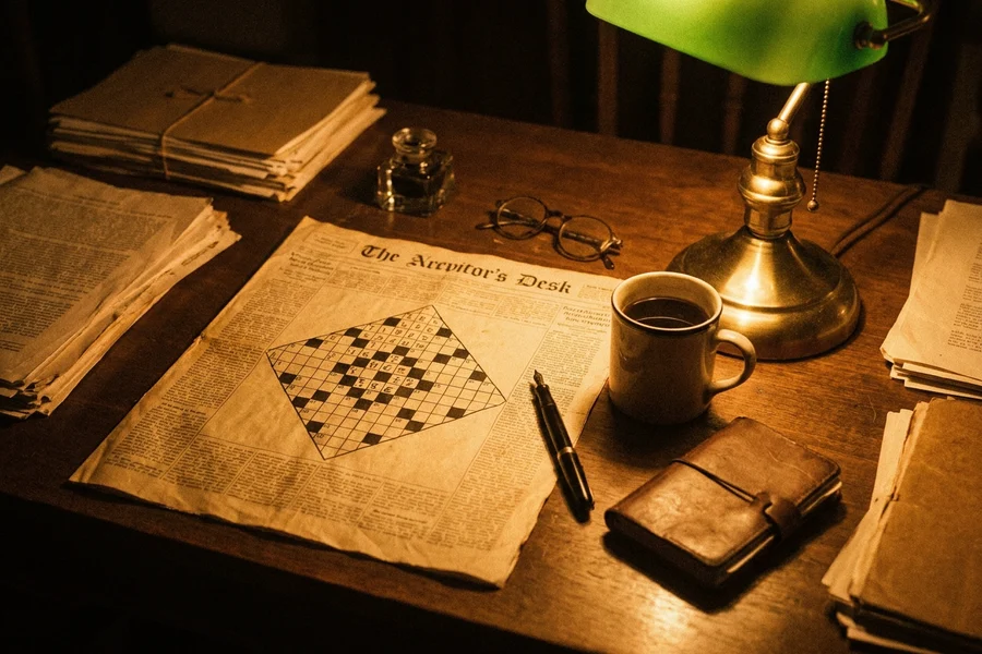 Crossword, where words intersect