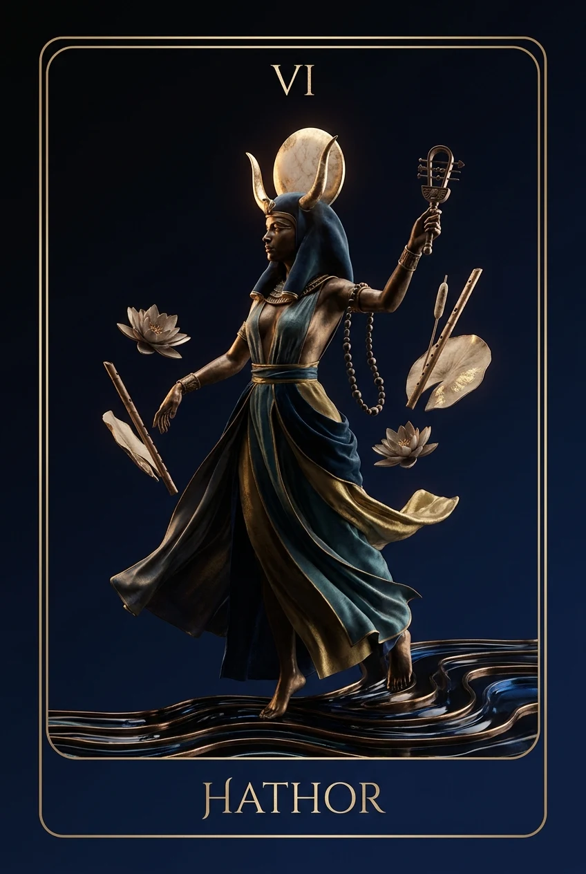 Hathor, Joy, music, the pleasure of the body