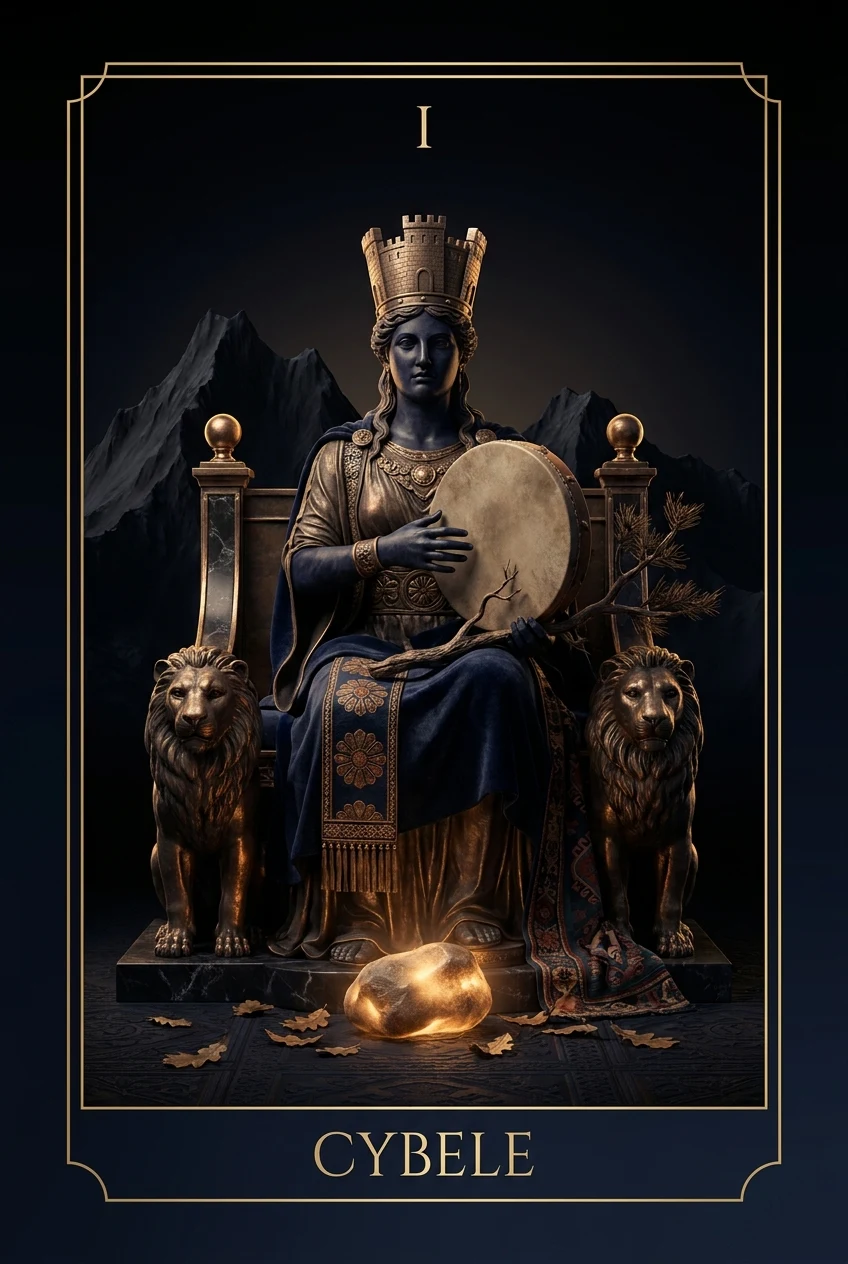 Cybele, The earth mother, the lord of the mountain