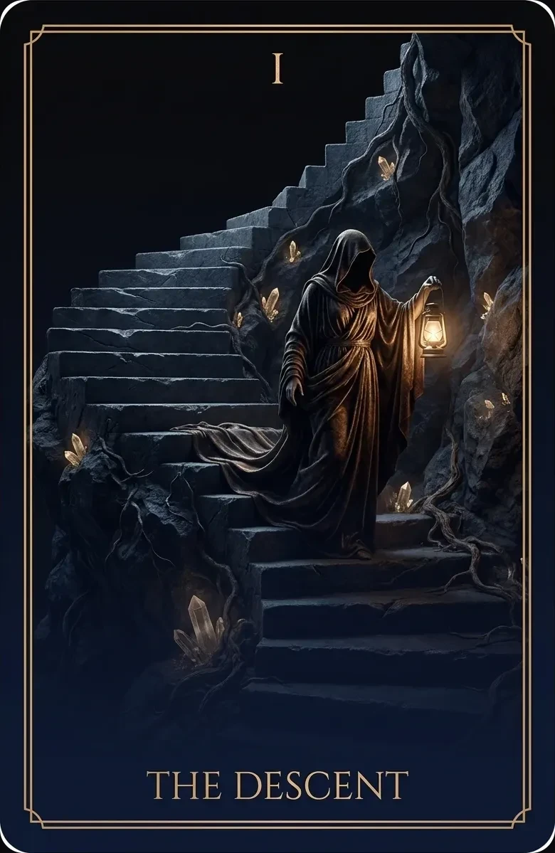 The Descent, Leaving the surface and moving toward the deep