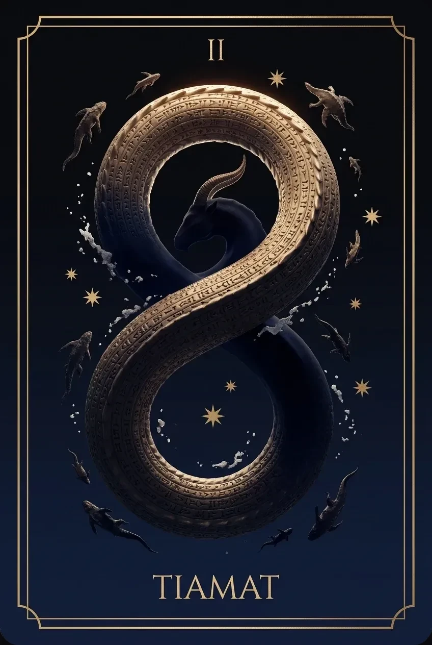 Tiamat, What has not yet taken form, the first raw material
