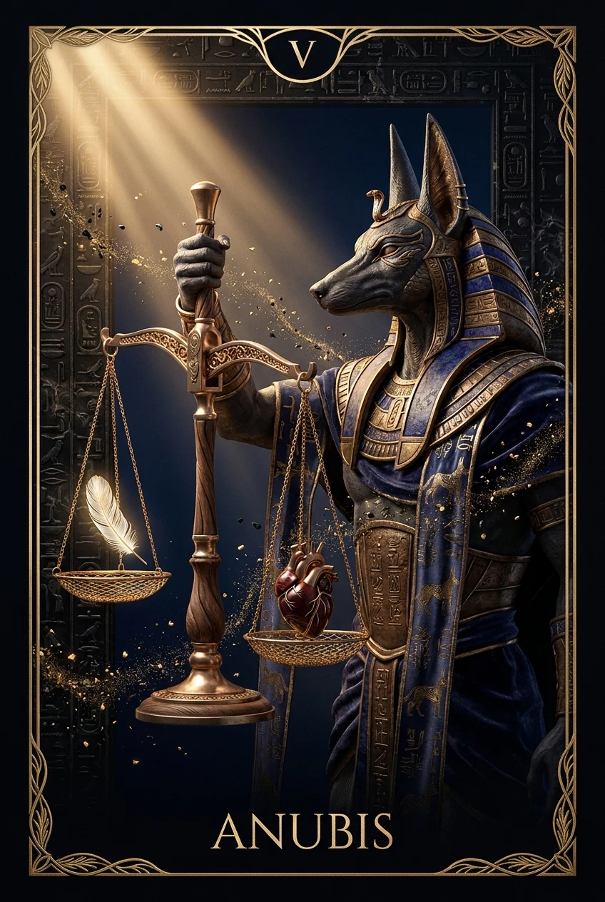 Anubis, Geçit muhafızı, dürüst tartı