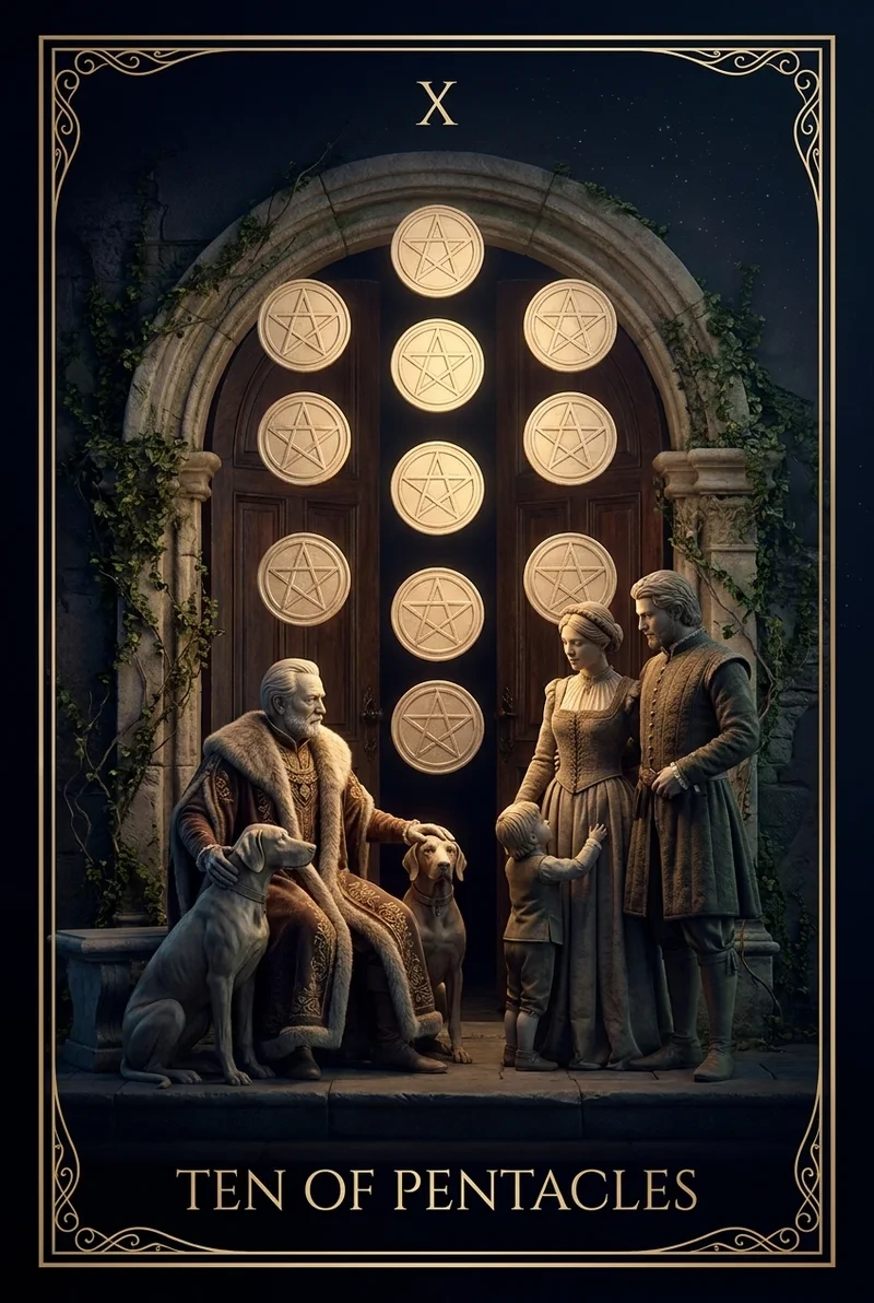 Ten of Pentacles, Ten of Pentacles