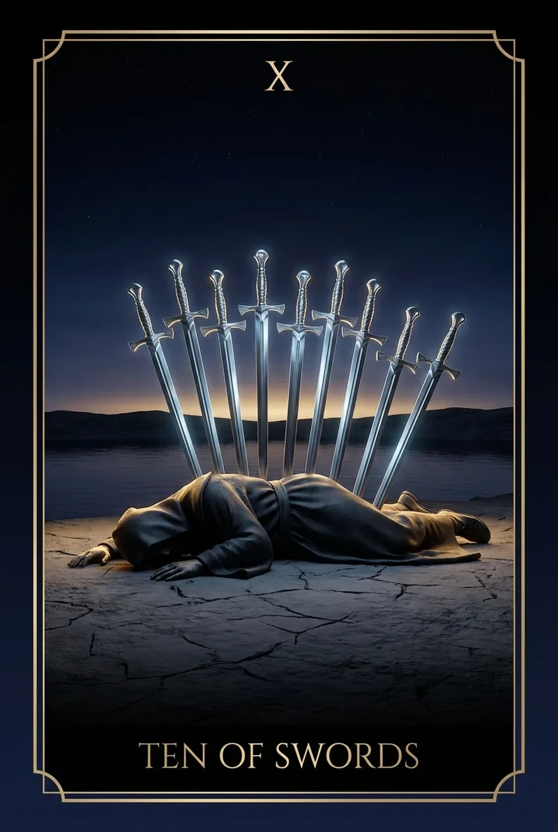 Ten of Swords, Ten of Swords