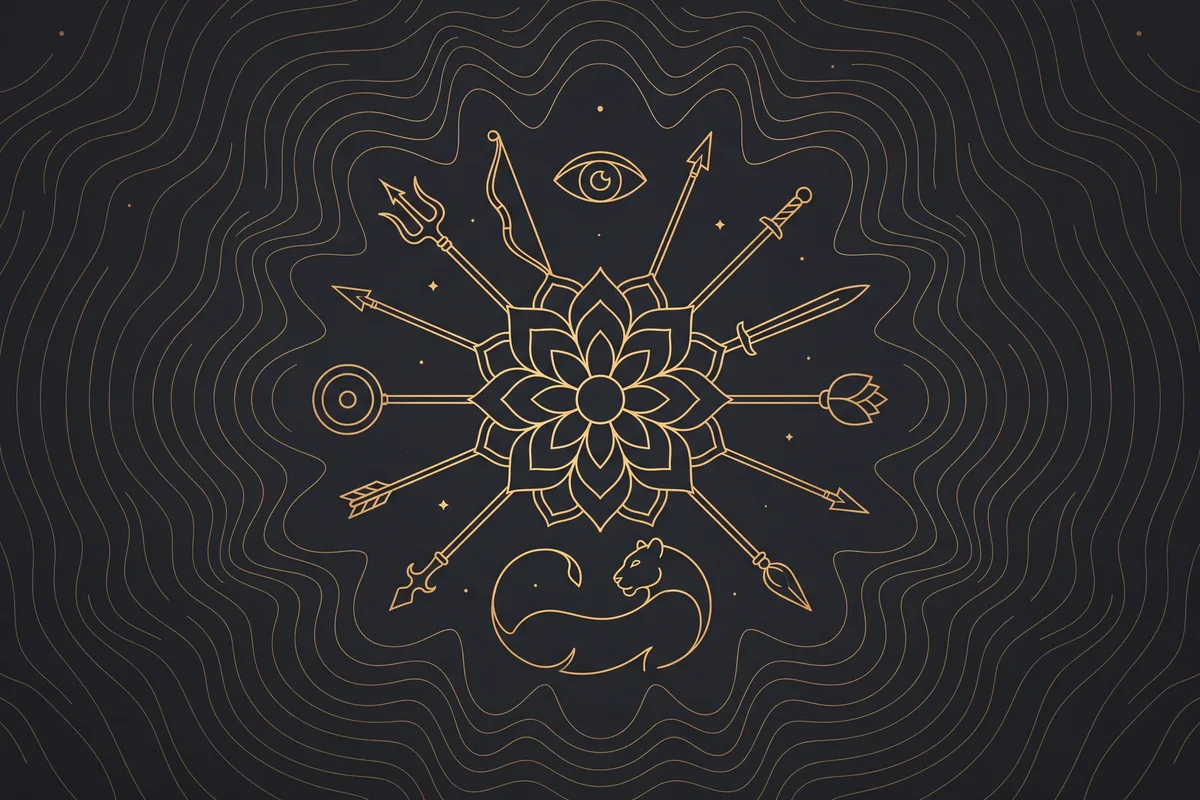 Devi, symbolic emblem