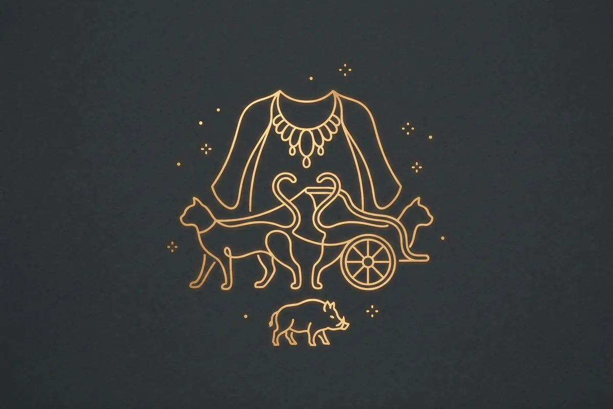 Freyja, symbolic emblem