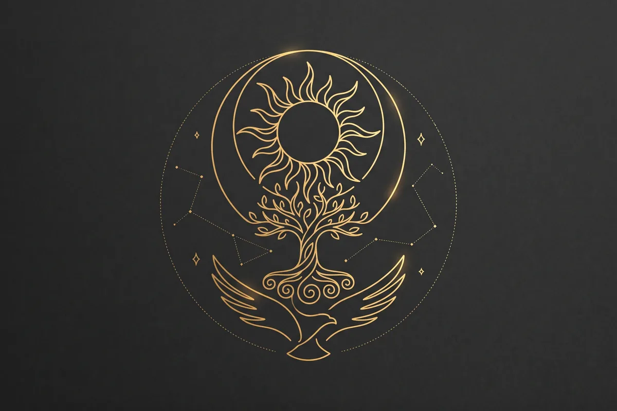 Gök Tengri, symbolic emblem