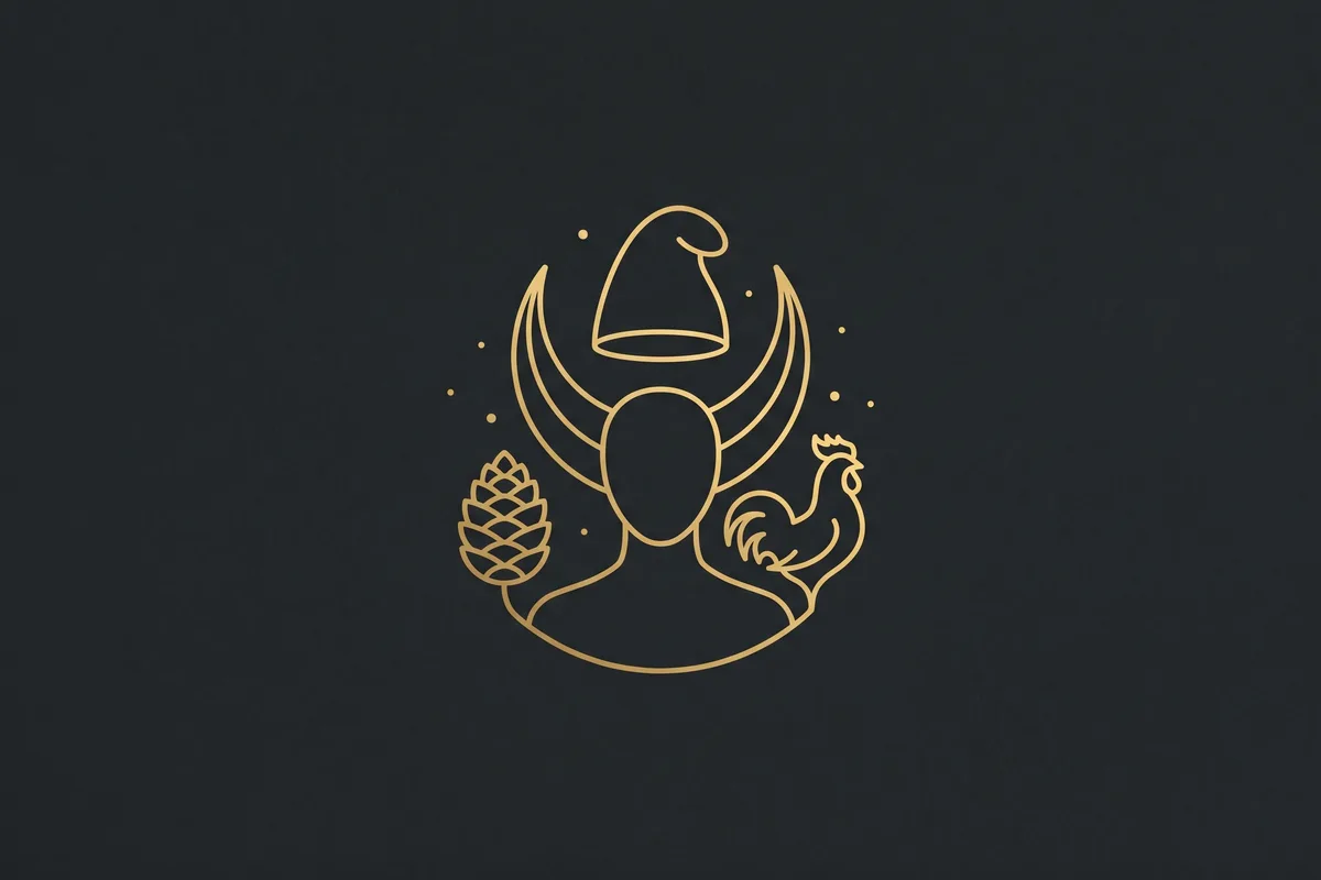 Mên, symbolic emblem