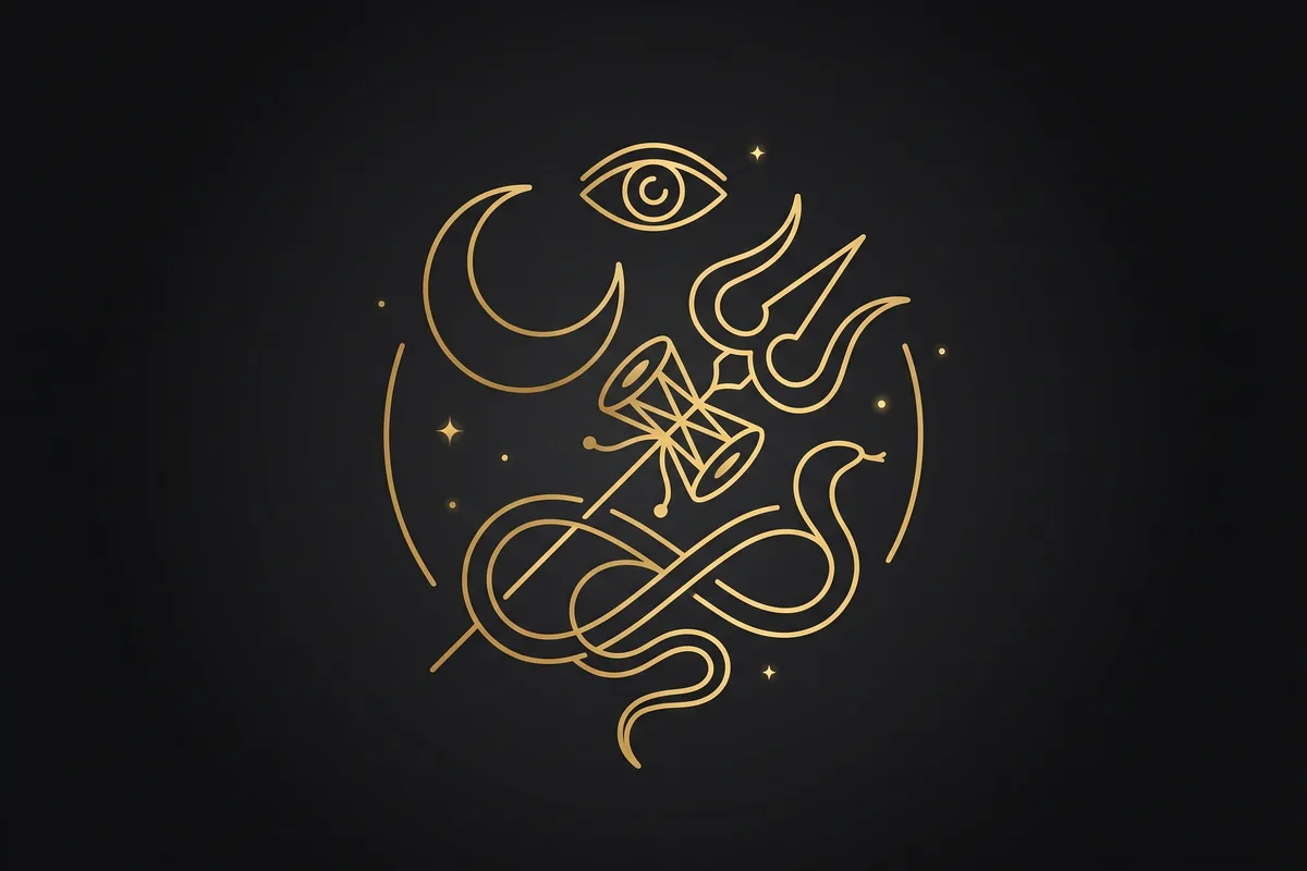 Şiva, symbolic emblem